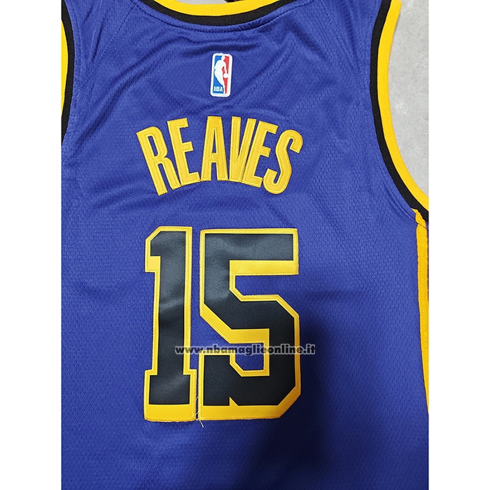 Maglia Los Angeles Lakers Austin Reaves #15 Statement 2022-23 Viola